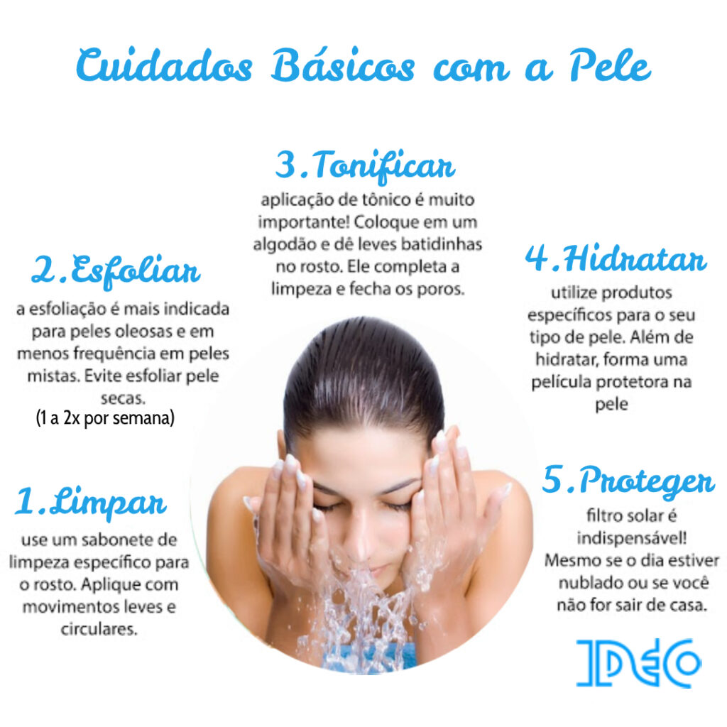 Cuidados Essenciais Manter a Pele Radiante é possível com cuidados específicos para cada tipo de pele, promovendo equilíbrio, saúde e luminosidade todos os dias.